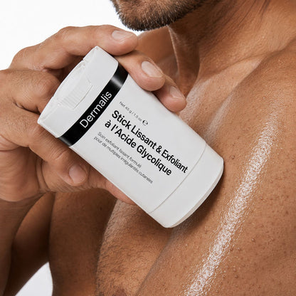 DERMALIS — Le Stick Lissant & Exfoliant à l’Acide Glycolique